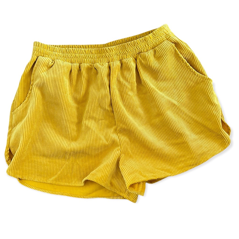 Wild Fable Mustard Corduroy Shorts